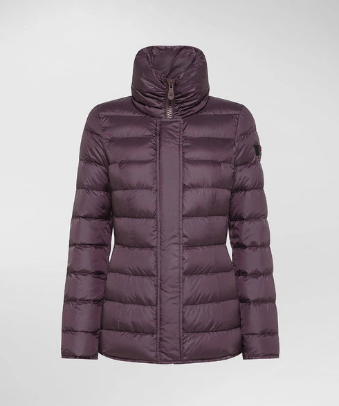 Piumino Donna FLAGSTAFF semi opaco Prugna Peuterey- Francavilla Moda
